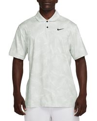 Nike - Tour Pines Print Dri-fit Golf Polo - Lyst