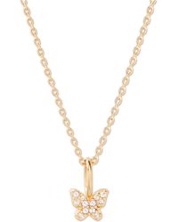 Brook and York - Adeline Butterfly Pendant Necklace - Lyst