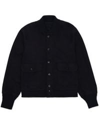 Fortela - Cruiser Wool Bomber Jacket - Lyst