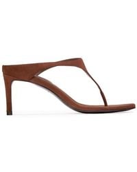 Black Suede Studio - Laurel 65 Suede Mule - Lyst