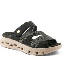 Flexus by Spring Step - Galvanesa Platform Slide Sandal - Lyst