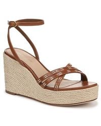 Veronica Beard - Philene Platform Wedge Sandal - Lyst