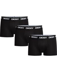 DKNY - 3-Pack Ultralight Microfiber Mesh Trunks - Lyst