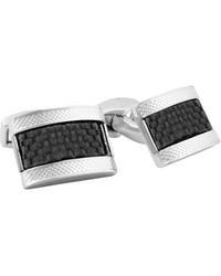 Tateossian - Carbon Fiber Cuff Links - Lyst