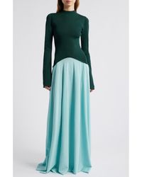 Solid & Striped - The Soglio Long Sleeve Maxi Dress - Lyst