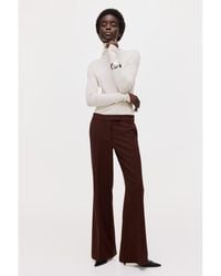 H&M - Flared Pants - Lyst