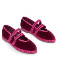 Flabelus - Claire Mary Jane Flat - Lyst