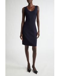 St. John - Santiago Knit Scoop Neck Sleeveless Dress - Lyst