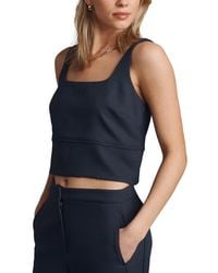 Rhone - Horizon Crop Tank - Lyst