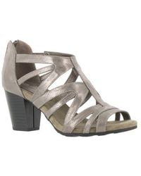 Easy Street - Amaze Caged Heeled Sandal - Lyst