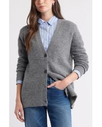 Caslon - Alpaca Blend Cardigan - Lyst
