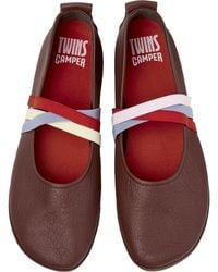 Camper - Right Nina Twins Mismatch Ballerina Flat - Lyst