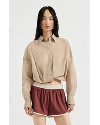 Brunello Cucinelli - Organza Shirt - Lyst