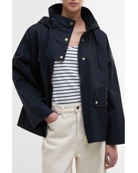 Barbour - Cecile Showerproof Hooded Jacket - Lyst