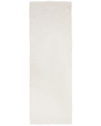 Ferragamo - Gancini Silk & Cashmere Fringe Scarf - Lyst