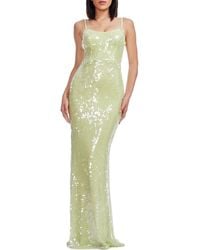 Dress the Population - Giovanna Sequin Mermaid Gown - Lyst