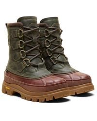 Sorel - X Barbour Caribou Horizon Gore-Tex Weatherproof Boot - Lyst