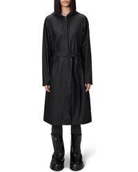 Rains - Waterproof A-Line Long Raincoat - Lyst