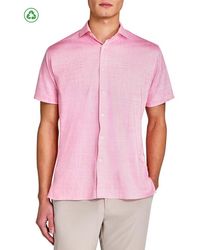 Con.struct - Regular Fit Chambray Recycled Performance Golf Button-Down Shirt - Lyst