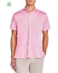 Con.struct - Regular Fit Chambray Recycled Performance Golf Button-Down Shirt - Lyst