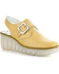 Fly London - Bary Platform Wedge Clog - Lyst