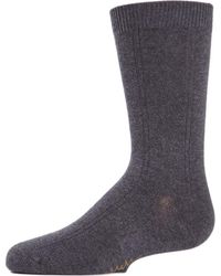 Memoi - Argyle All Over Crew Socks - Lyst