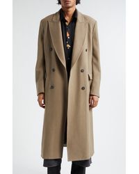 Our Legacy - Whale Oversize Garment Dye Wool Blend Peacoat - Lyst