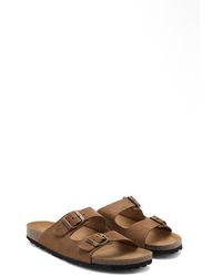 Mango - Double Buckle Slide Sandal - Lyst