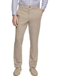 Johnston & Murphy - Xc Flex Pinnacle Flat Front Dress Pants - Lyst