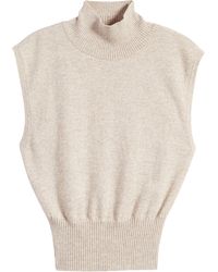Reformation - Arco Sleeveless Cashmere Sweater - Lyst