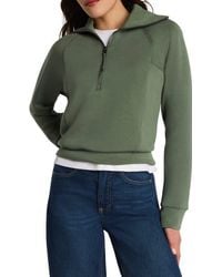 Spanx - Airessentials Half Zip Sweatshirt - Lyst