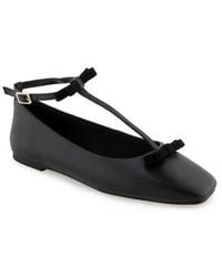Kenneth Cole - Juliet T-Strap Flat - Lyst