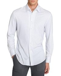 Brooklyn Brigade - Dot Print Knit Long Sleeve Basic - Lyst
