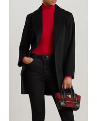 Ralph Lauren - Wool Blend Wrap Coat - Lyst