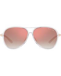 Michael Kors - Breckenridge 58mm Gradient Pilot Sunglasses - Lyst