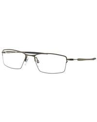 Oakley - 56Mm Rectangle Optical Glasses - Lyst
