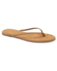 TKEES - Lily Braid Flip Flop - Lyst