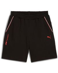 PUMA - Formula 1 Essential Logo Fleece Sweat Shorts - Lyst