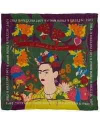 Lost Pattern - Little Egret Silk Pocket Square - Lyst