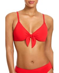 Robin Piccone - Ava Underwire Triangle Bikini Top - Lyst