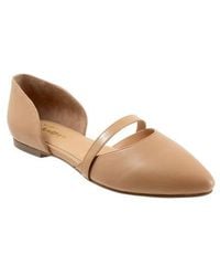 Trotters - Emory D'Orsay Pointed Toe Flat - Lyst