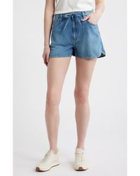 Rag & Bone - Featherweight Nolan Drawstring Denim Shorts - Lyst