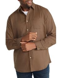 Johnny Bigg - Anders Linen & Cotton Button-up Shirt - Lyst