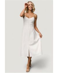 Baltic Born - Laya Button Front Dress - Lyst