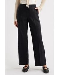 Madewell - The Easy Linen Pull-On Pants - Lyst