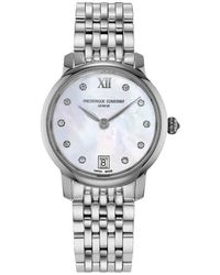 Frederique Constant - Slimline Bracelet Watch, 30Mm - Lyst