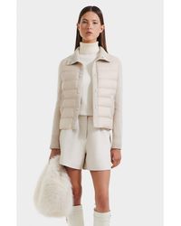 Rudsak - Ellie Hybrid Knit & Light Down Jacket - Lyst