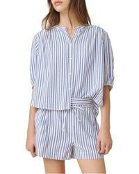 Splendid - Madelyn Stripe Woven Shirt - Lyst