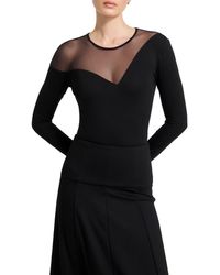 MARCELLA - Charli Mesh Top - Lyst