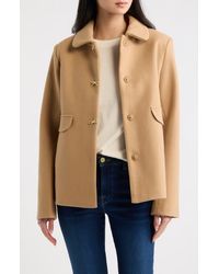 Cece - Bow Button Swing Jacket - Lyst